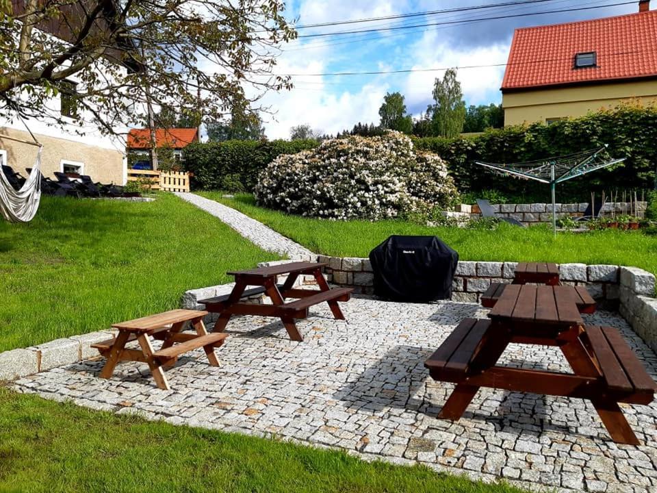 Penzion Pod Sudem Lázně Libverda Bagian luar foto