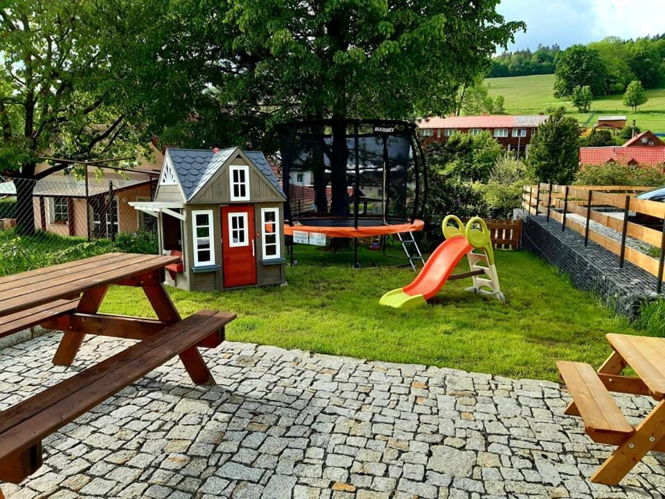Penzion Pod Sudem Lázně Libverda Bagian luar foto